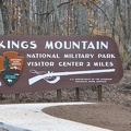 1 Kings Mountain NMB Entrance Sign